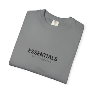 Essentials Minimalist Cotton T-Shirt | Garment-Dyed Heavyweight Tee