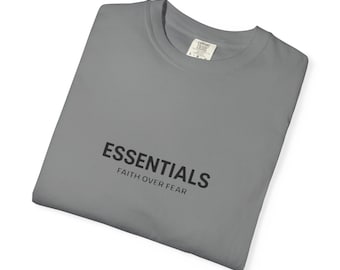 Essentials Minimalist Cotton T-Shirt | Garment-Dyed Heavyweight Tee