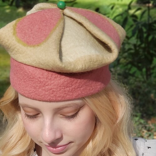 Tam Hat -Hand Felted Merino shops Wool