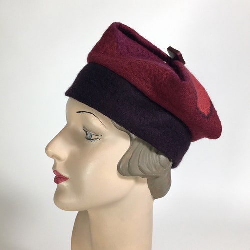 Tam Hat -Hand Felted Merino shops Wool