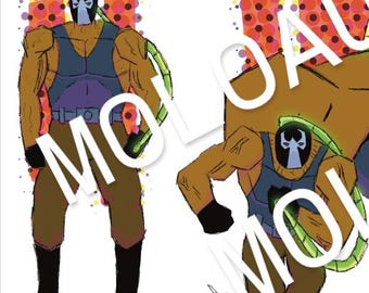 Super Villain wall art