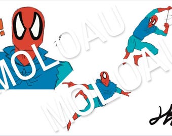 Super Heroes wall art