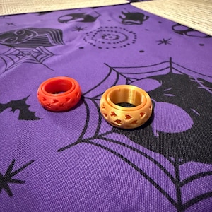 Fidget Ring with Hearts