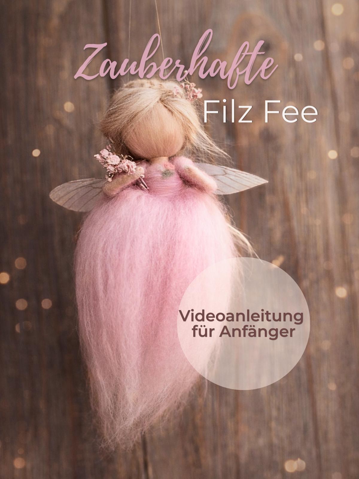 Enchanting Felt Fairy – Video Tutorial for Beginners and Advanced ...