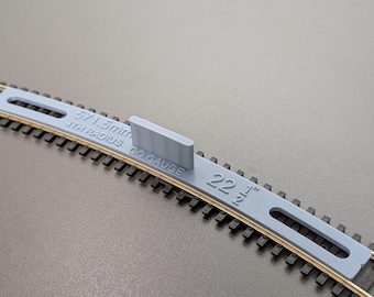 OO Gauge Track Laying Templates - Set of 3 - Multiple sizes available