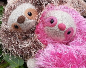 Jumbo Sloth stuffed animal, Giant Sloth plush