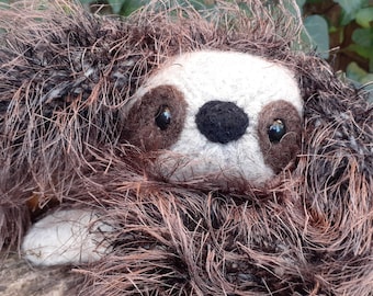 Jumbo Sloth stuffed animal, Giant Sloth plush, ready to ship