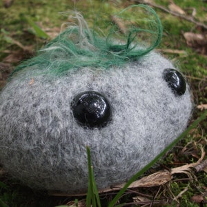 Rock plush toy, stuffed stone image 3