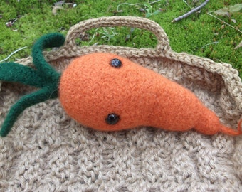 Carrot plush, ready to ship