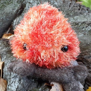 Fire plush, stuffed fire spirit, campfire image 9