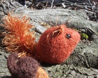 Red squirrel stuffed animal