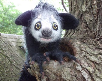 Aye aye stuffed animal, lemur plush