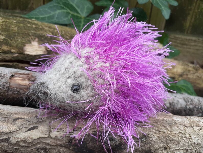 Hedgehog stuffed animal pastel Spring colors plush Etsy