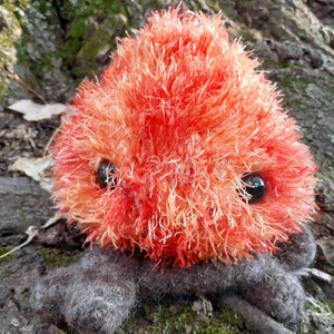 Fire plush, stuffed fire spirit, campfire image 6