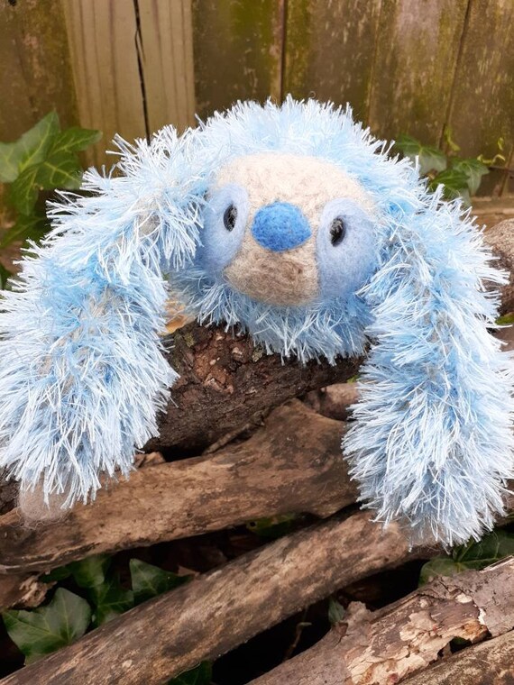 blue sloth stuffed animal