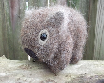 Wombat peluche, animal australiano de peluche, marsupial