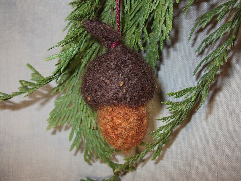 Acorn, wool plush image 1