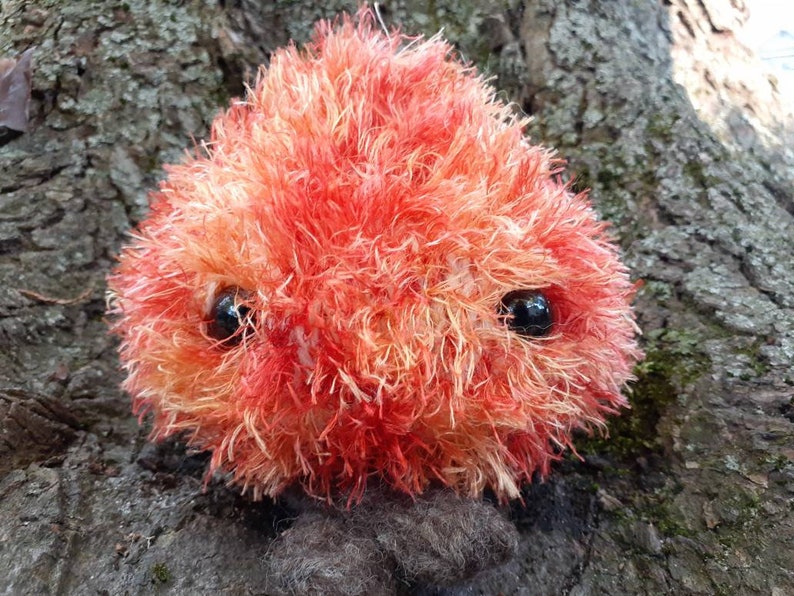 Fire plush, stuffed fire spirit, campfire image 8