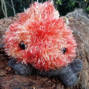 Fire plush, stuffed fire spirit, campfire image 5