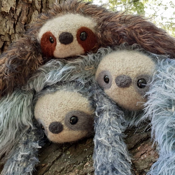 life size sloth plush