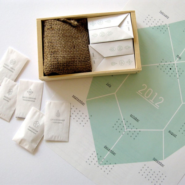 Heirloom Seed Kit in Paper Envelopes