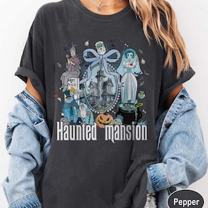 Coquette bow The Haunted Mansion Shirt, Welcome Foolish Mortals Shirt, Hitchhiking Ghost shirt, Madam Leota Hitchhiking Ghosts Shirt