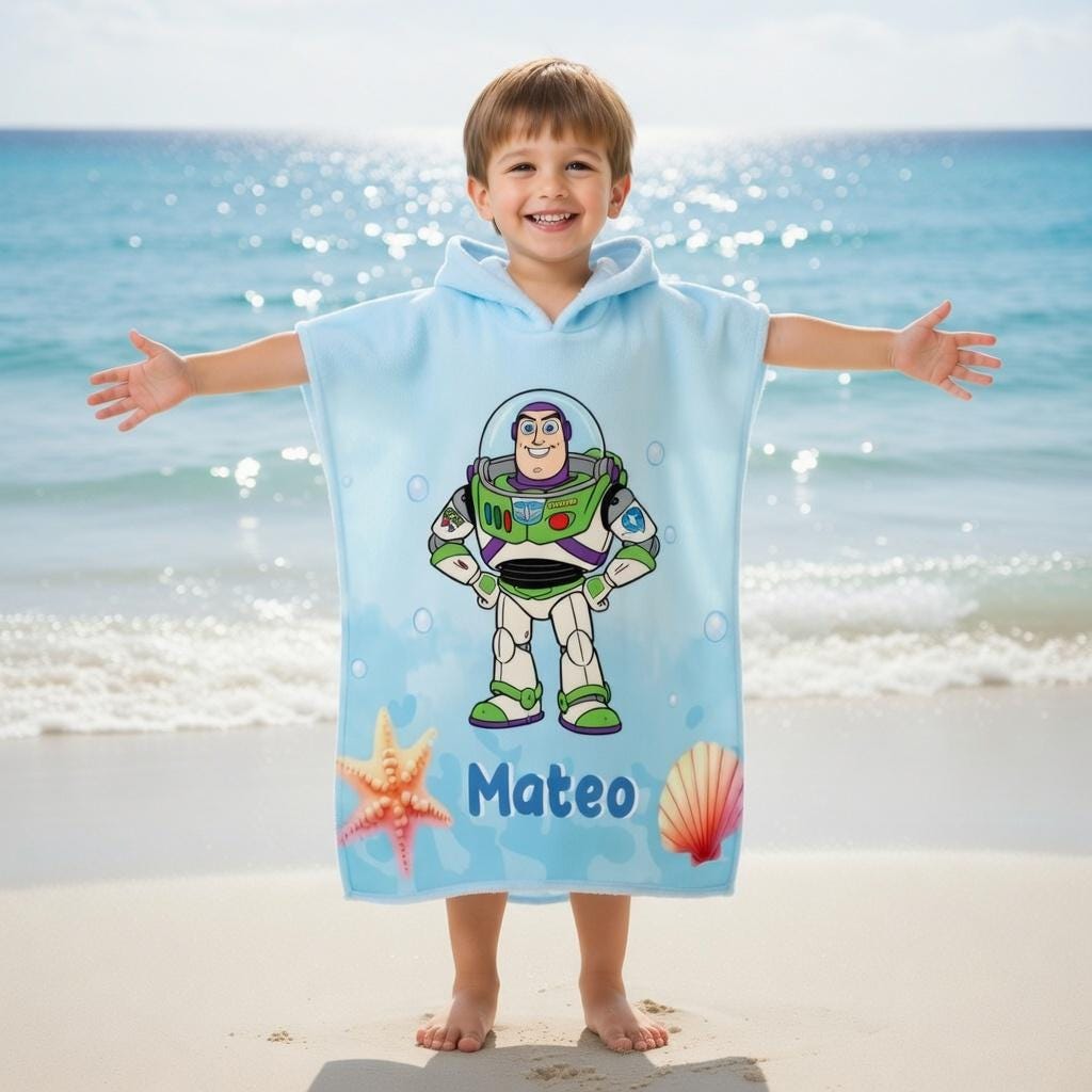 Toy Story Hooded Bath Towel - Etsy