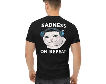 SADMEOW - Sadness on repeat - back print