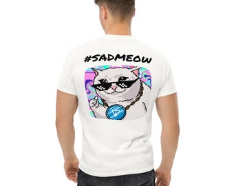 SADMEOW tee - Back Print