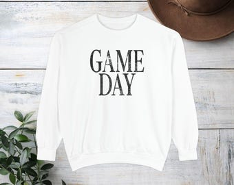 Game Day Sweatshirt | Collegiate Sport Crewneck, Tailgate Shirt
