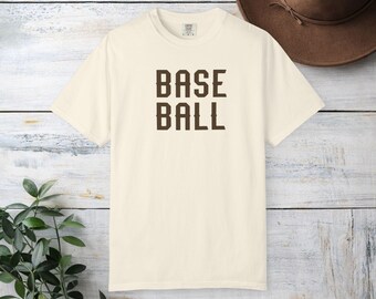 BASE BALL T-shirt | Retro Block Letter Baseball Tee