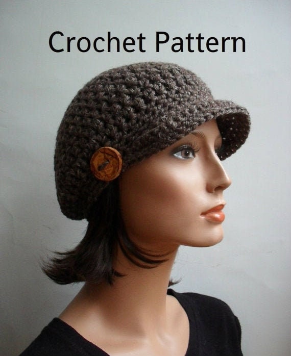 Crochet Easy Brimmed Beanie, Newsboy Hat, Seamless Hat Pattern, PDF, Digital Pattern, Beginner Hat, Crochet Slouchy Cap, Market Make, Fast - Etsy Crochet Easy Brimmed Beanie, Newsboy Hat, Seamless Hat Pattern, PDF, Digital Pattern, Beginner Hat, Crochet Slouchy Cap, Market Make, Fast - Etsy