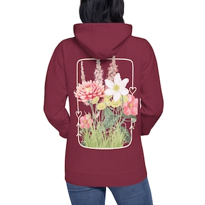 Vintage flower Hoodie