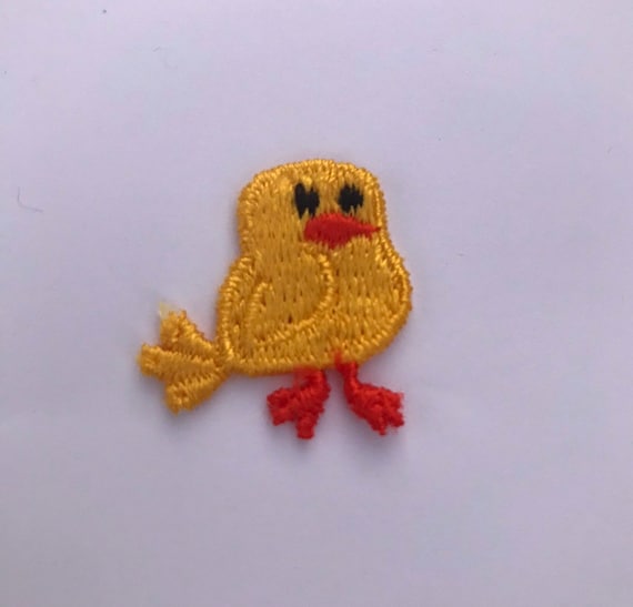 Small Bird Patch Embroidered Patch Vintage 1980s … - image 1