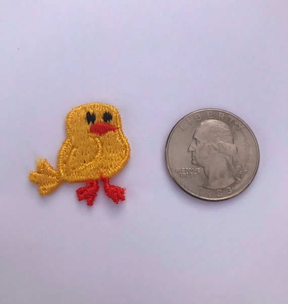 Small Bird Patch Embroidered Patch Vintage 1980s … - image 3