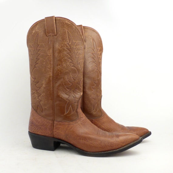 Cowboy Boots Nocona Boots Brown Cowboy Boots Vinta