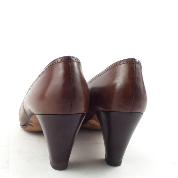Bally Heels Shoes Vintage 1980s Spectator Made in… - image 4