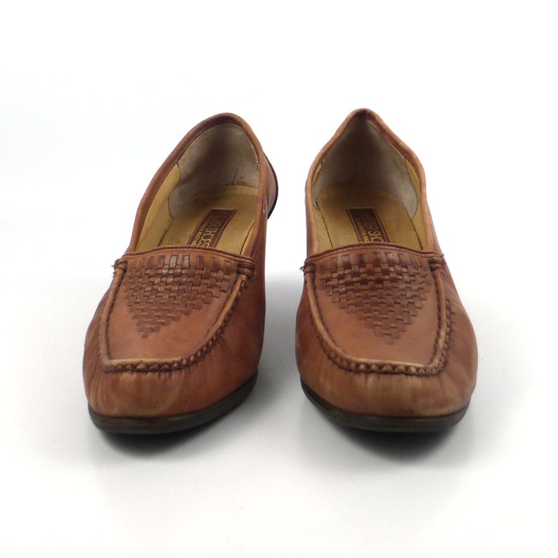 Shoes Loafers 70s Vintage 1970s Mister Shoes Markon Leather | Etsy