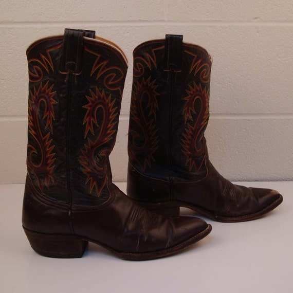 Cowboy Boots Nocona Boots Brown Cowboy Boots Vinta
