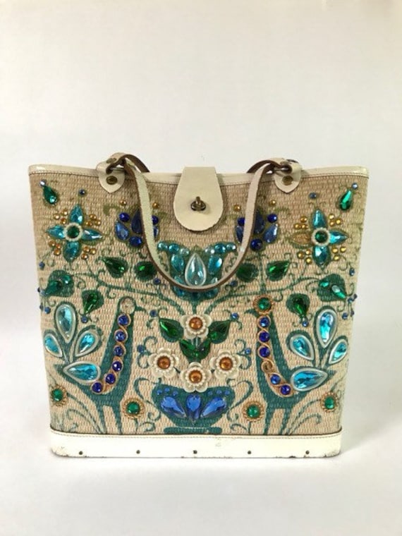 Enid Collins Purse Vintage 1960s EC Dallas Collins