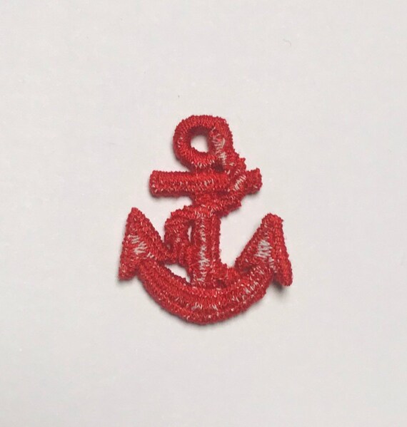 Small Anchor Patch Embroidered Patch Vintage 1980… - image 2