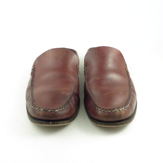 Cole Haan Loafers Brown Vintage 1990s Country Lea… - image 2