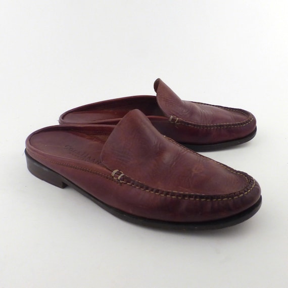 Cole Haan vintage Black Leather Penny Loafers Cole Haan Country Penny Loafers Professional Work Attire Preppy Hipster Casual Collegiate