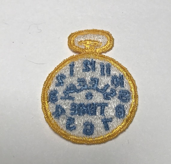 Sleepy Time Patch Embroidered Patch Vintage 1980s… - image 3