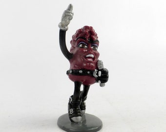 California Raisin Michael Jackson Figure Vintage 1980s Plastic