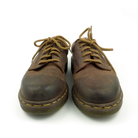 Doc Martens Oxfords 1990 Tan Brown Leather Kids Size | Etsy Canada