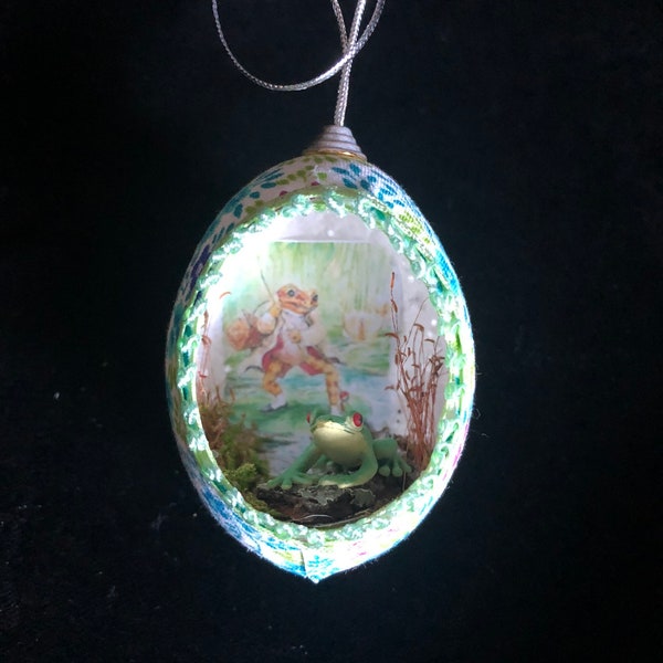 Jemeny Fisher Real Egg Ornament