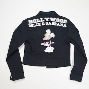 Vintage DOLCE&GABBANA Disney Minnie Mouse Damen Jeansjacke