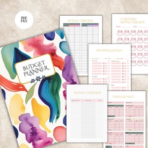 Budget Planner, Expense Tracker, Financial Organizer, Money Management, Finance Journal, Budgeting Tool