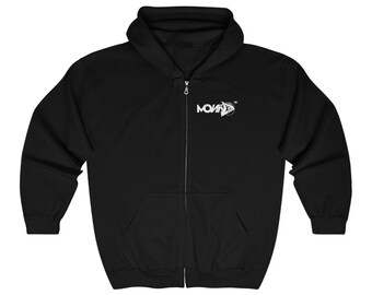 Monad Zip-Up Hoodie: THELACEFFECT Classic Fit